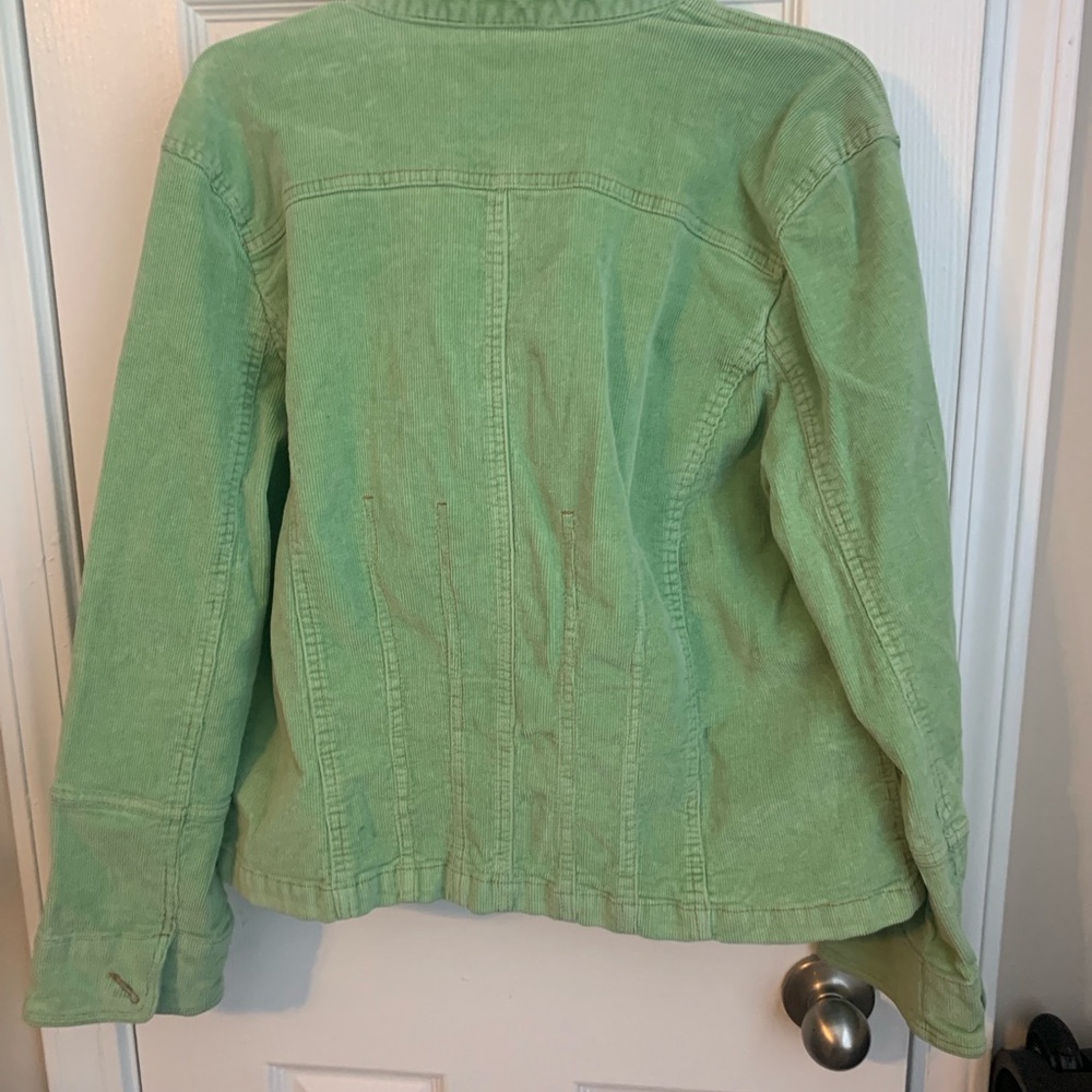 Tulle Light Green Utility Jacket - Picture 2 of 4